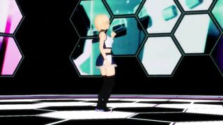 【MMD】Masked Bitch [Nopan]【R-18】