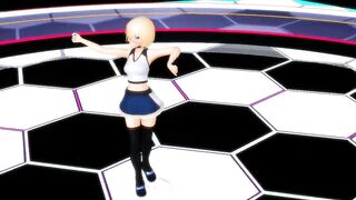 【MMD】Masked Bitch [Nopan]【R-18】