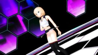 【MMD】Masked Bitch [Nopan]【R-18】