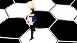 【MMD】Masked Bitch [Nopan]【R-18】