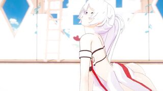 0426 -【R18-MMD-4K】Honkai Impact 3rd 崩坏三 - Who said Kiana cant look good in AOA Miniskirt