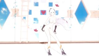 0426 -【R18-MMD-4K】Honkai Impact 3rd 崩坏三 - Who said Kiana cant look good in AOA Miniskirt