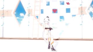 0426 -【R18-MMD-4K】Honkai Impact 3rd 崩坏三 - Who said Kiana cant look good in AOA Miniskirt