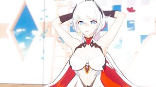 0426 -【R18-MMD-4K】Honkai Impact 3rd 崩坏三 - Who said Kiana cant look good in AOA Miniskirt