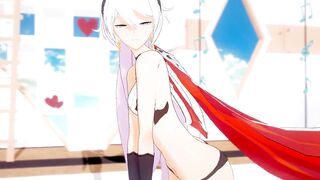 0426 -【R18-MMD-4K】Honkai Impact 3rd 崩坏三 - Who said Kiana cant look good in AOA Miniskirt