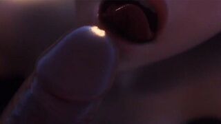 DELICIOUS HOT BLOWJOB SWEET NAUGHTY MOUTH SEXY BIG WHITE ASS FUCKED HARD【BY】nordehartet