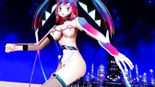 【MMD】Get-Lucky【R-18】