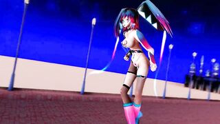 【MMD】Get-Lucky【R-18】