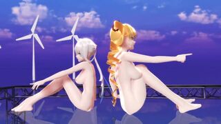 【MMD】Hundred cLick cRack【1080p 60fps】【R-18】