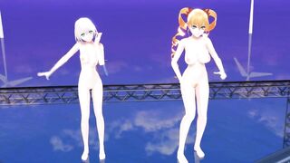 【MMD】Hundred cLick cRack【1080p 60fps】【R-18】