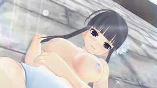 SENRAN KAGULA peach beach splash game play