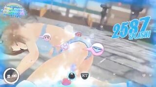 SENRAN KAGULA peach beach splash game play