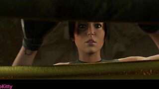 Lara Croft's Unforgettable Monster Cock Experience