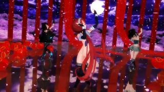 【MMD】Efu-chans - Paradise Jodo【R-18】