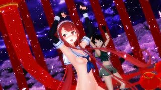 【MMD】Efu-chans - Paradise Jodo【R-18】