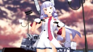 【MMD】Take a walk with Murakumo before leaving the port【R-18】