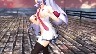 【MMD】Take a walk with Murakumo before leaving the port【R-18】