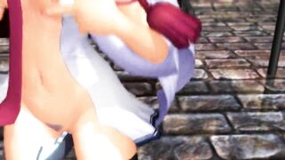 【MMD】Take a walk with Murakumo before leaving the port【R-18】