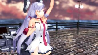 【MMD】Take a walk with Murakumo before leaving the port【R-18】