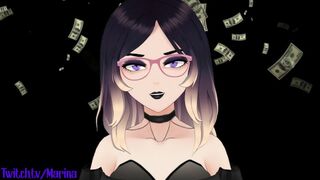 Findom Vtuber makes you send money and get off - JOI - Preview