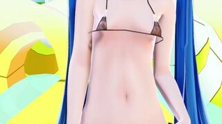 【MMD】Pink Cat (Model test)【R-18】