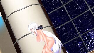 【MMD】Haku-san - Angel Rhythm【R-18】