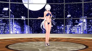 【MMD】Haku-san - Angel Rhythm【R-18】