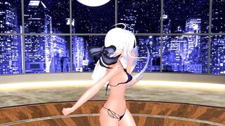 【MMD】Haku-san - Angel Rhythm【R-18】