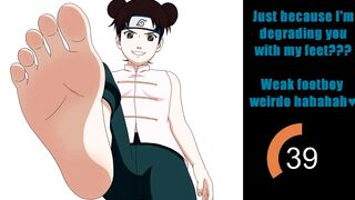 Tenten's Feet Humiliation Hentai JOI (Quickshot, Breathplay & Hearthbeat)