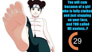 Tenten's Feet Humiliation Hentai JOI (Quickshot, Breathplay & Hearthbeat)