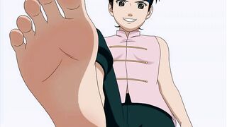 Tenten's Feet Humiliation Hentai JOI (Quickshot, Breathplay & Hearthbeat)