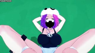 Hentai POV Feet Team Skull Grunt from Pokemon Captured You On The Roof!