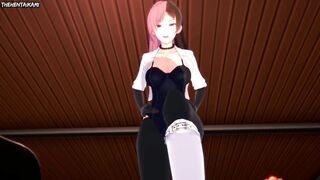 Hentai POV Feet Neopolitan RWBY Dominates You with her feet!