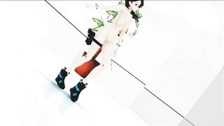 mmd r18 Conqueror Cinder Ganz Suit 3d hentai