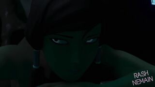 The legend of Korra - doggystyle 3d Hentai - by RashNemain