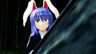 Touhou MMD Reisen Watching & Masturbation