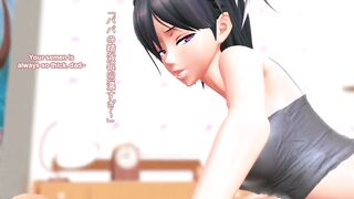 Stepdaughter satisfies her horny daddy - hentai animation