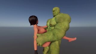 Hulk Fucking Animation Test