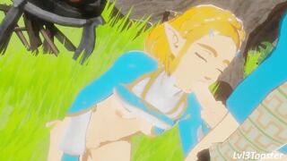 Zelda Fucked and Facialized