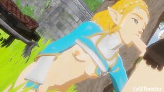 Zelda Fucked and Facialized