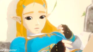 Zelda Fucked and Facialized