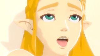 Zelda Fucked and Facialized