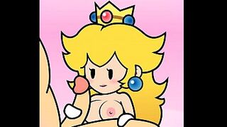 Paper Peach Hand Job Animation by PeachyPop34