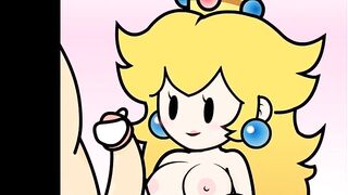 Paper Peach Hand Job Animation by PeachyPop34