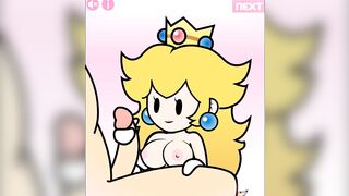 Paper Peach Hand Job Animation by PeachyPop34