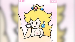 Paper Peach Hand Job Animation by PeachyPop34