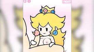 Paper Peach Hand Job Animation by PeachyPop34