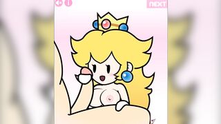 Paper Peach Hand Job Animation by PeachyPop34