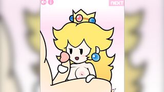 Paper Peach Hand Job Animation by PeachyPop34