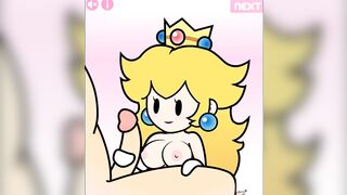 Paper Peach Hand Job Animation by PeachyPop34